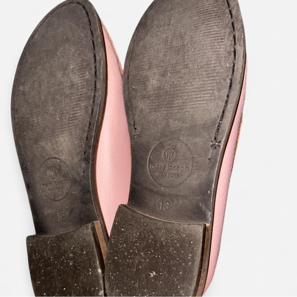 Marc Joseph Metallic Pink Loafers - Picture 3 of 3